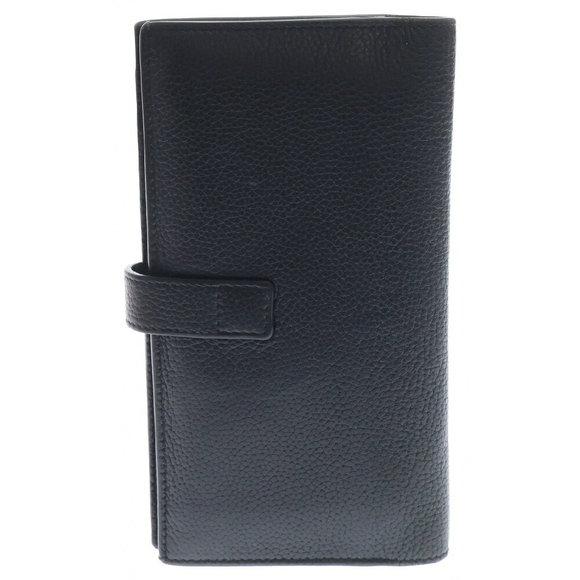 Saint Laurent Wallet Long Leather PARIS Black - Picture 1 of 6